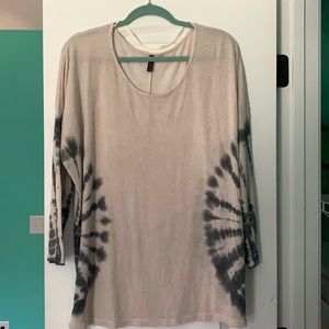 Nordstrom Lapis Long Sleeve Top